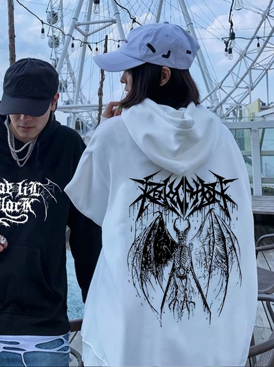 Blusa Moletom De Frio Canguru Algodão Unissex Rap Black Moda Style