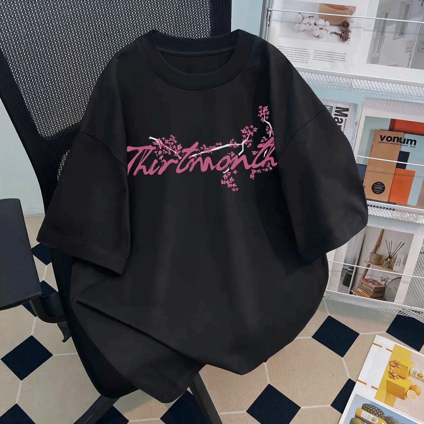 Sidecoat Camiseta Oversize Dragão Rosa Chinês – Anime, Estilo e Qualidade