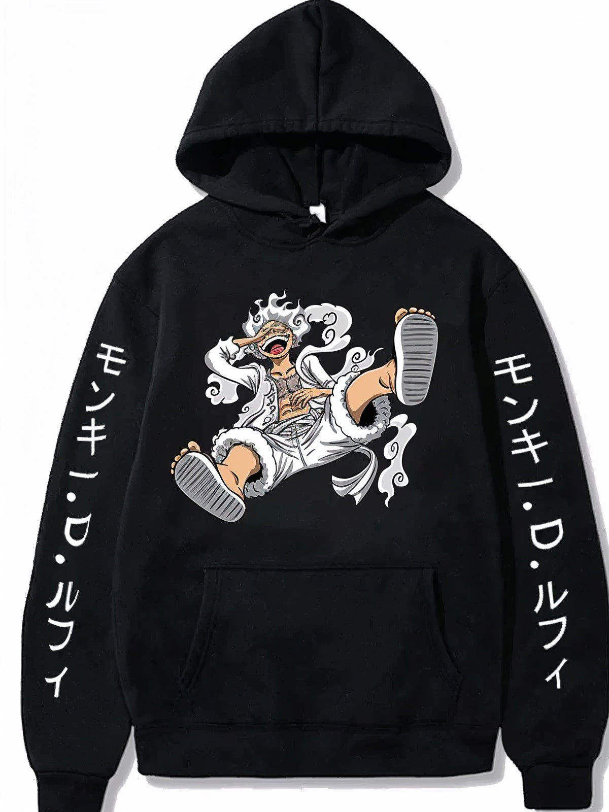 Moletom One Piece Gear 5 – Monkey D. Luffy Nika Unissex com Capuz