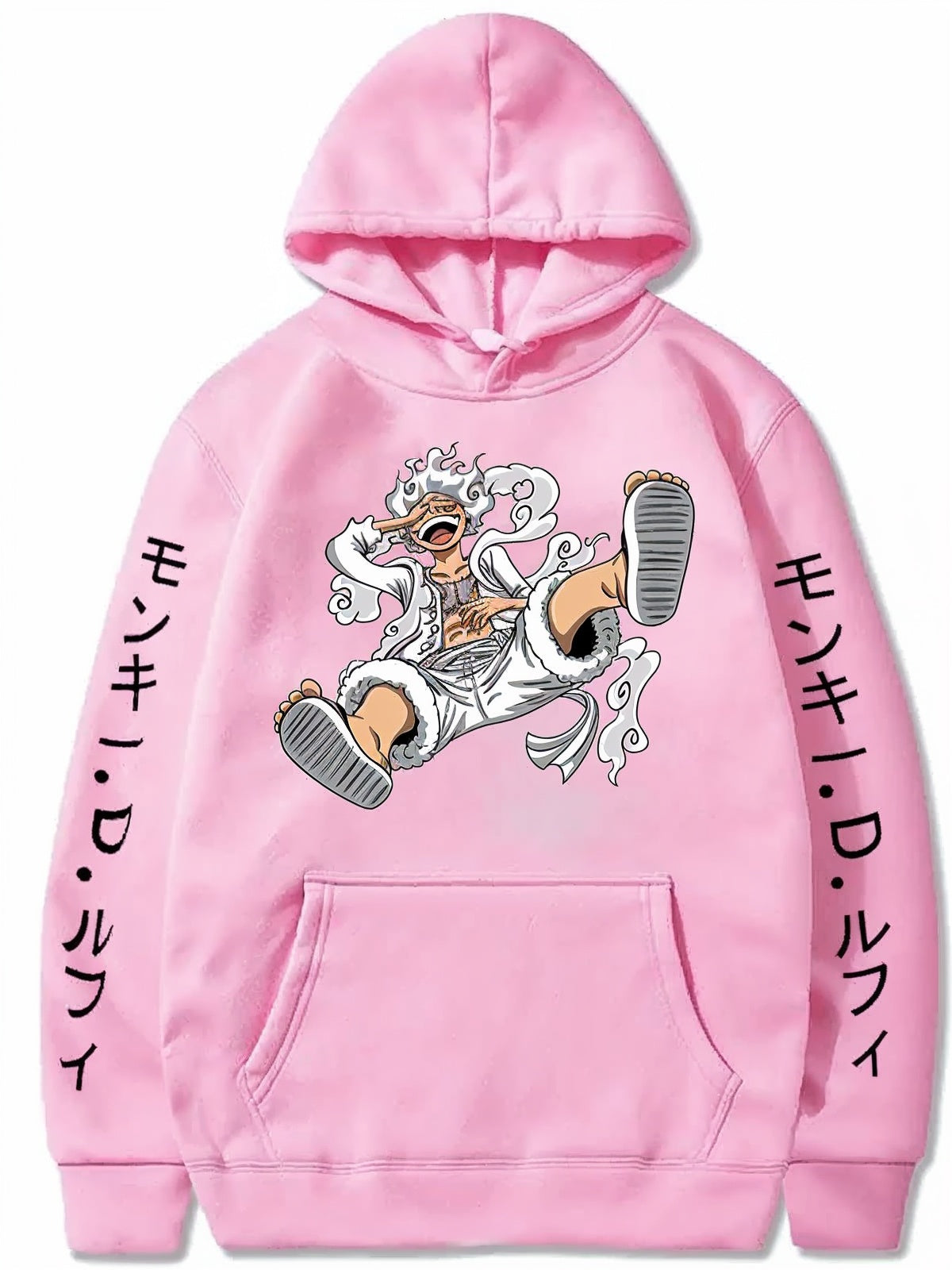 Moletom One Piece Gear 5 – Monkey D. Luffy Nika Unissex com Capuz