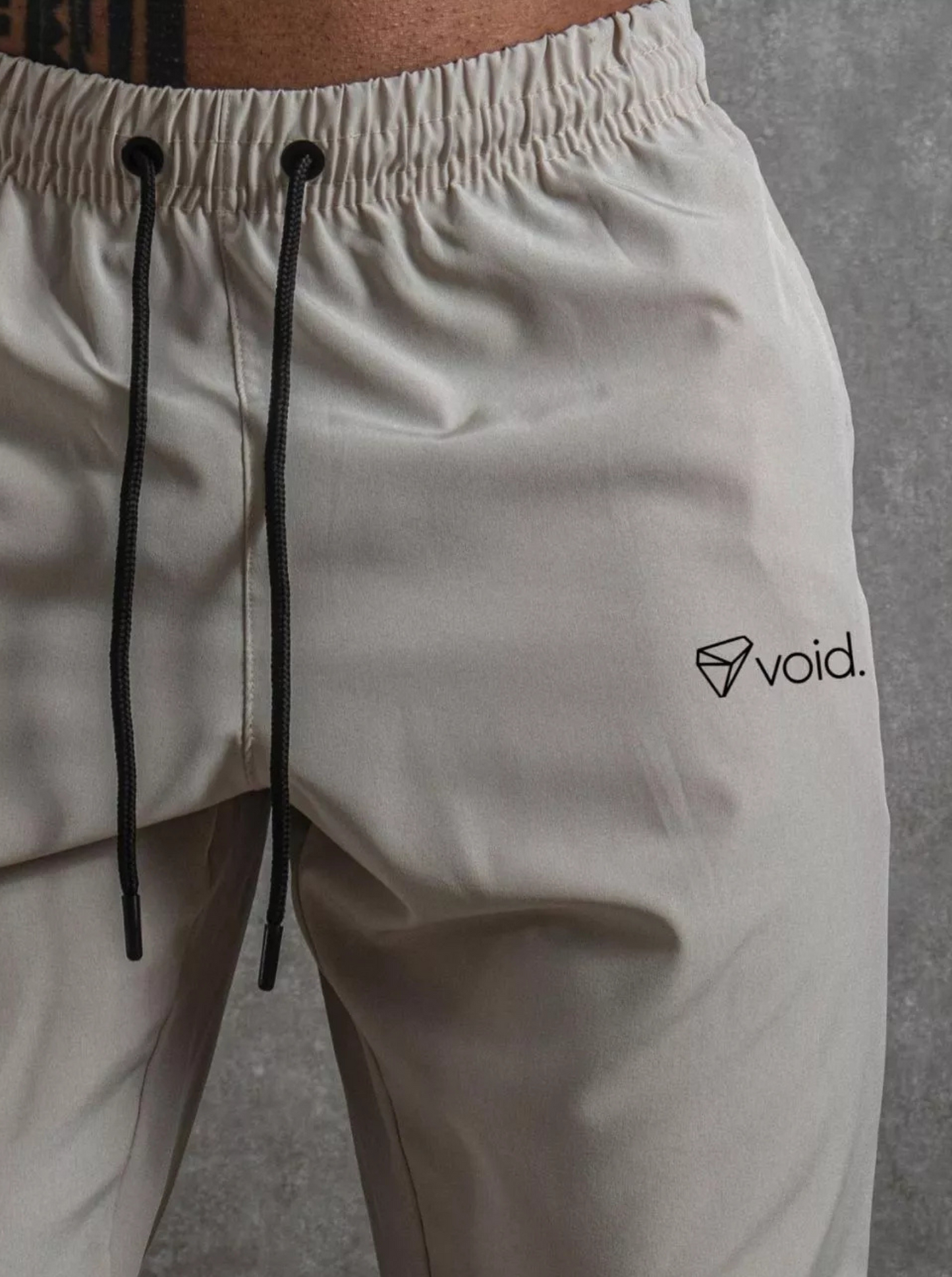 Calça Jogger Tactel com Elastano para Treino Esportiva Masculina Ziper No Punho