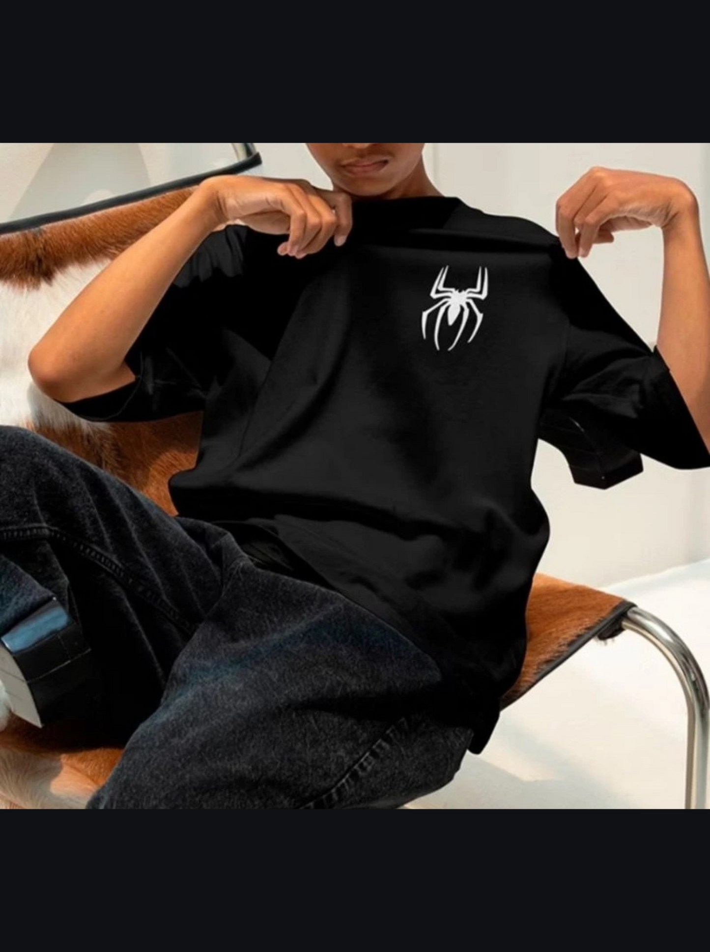 Camiseta ARANHA algodão fio 30.1 envio rápido