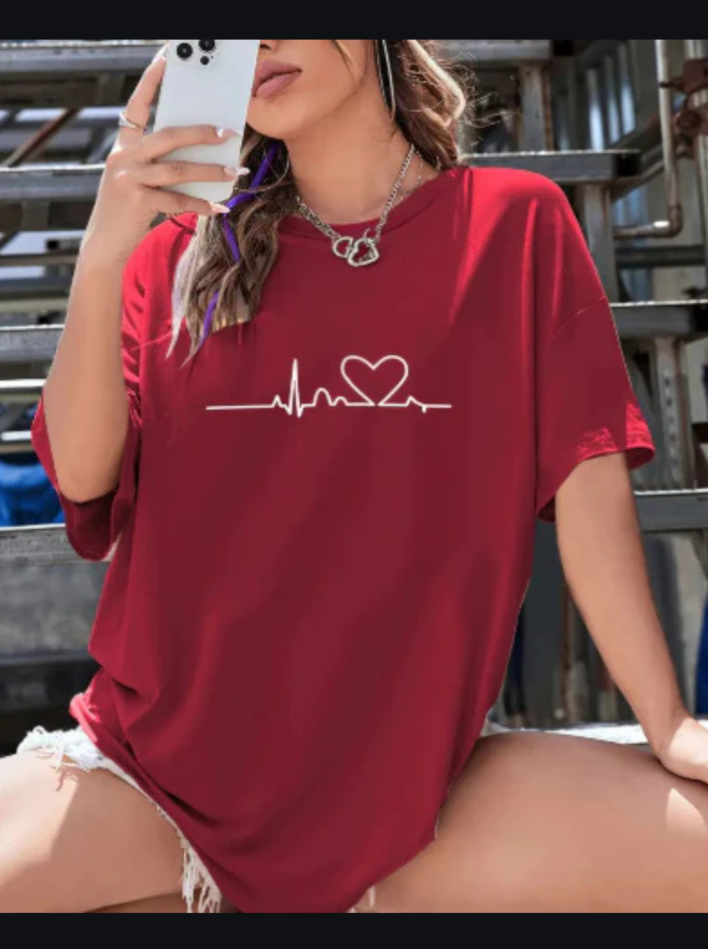 Camisa Camiseta Feminina Oversized Algodão Lançamento