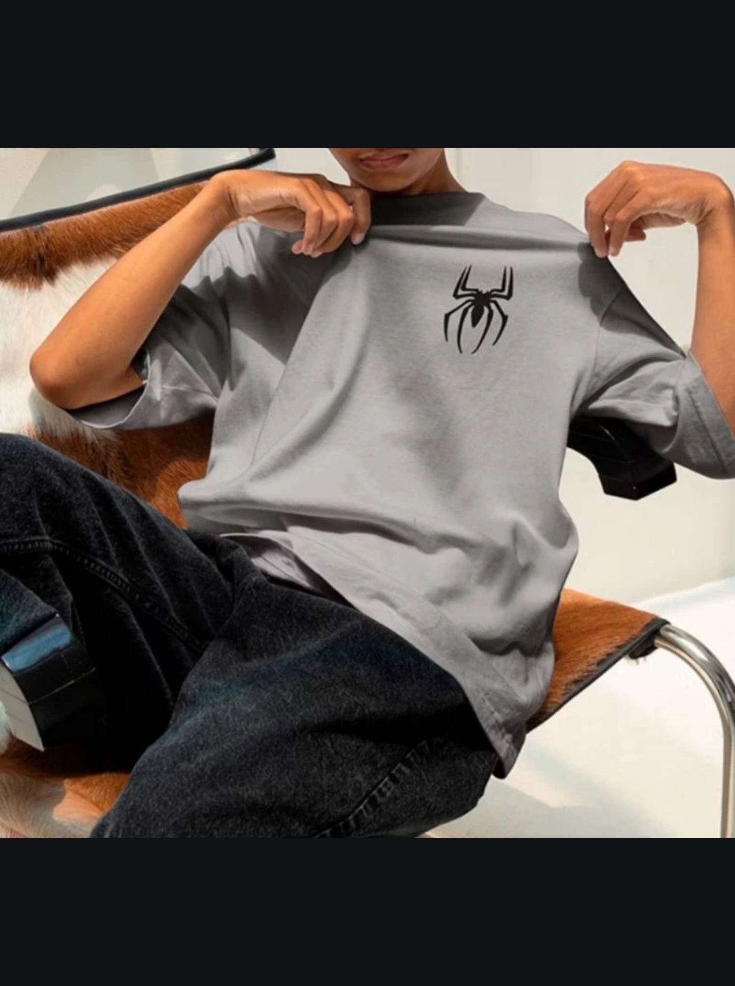 Camiseta ARANHA algodão fio 30.1 envio rápido