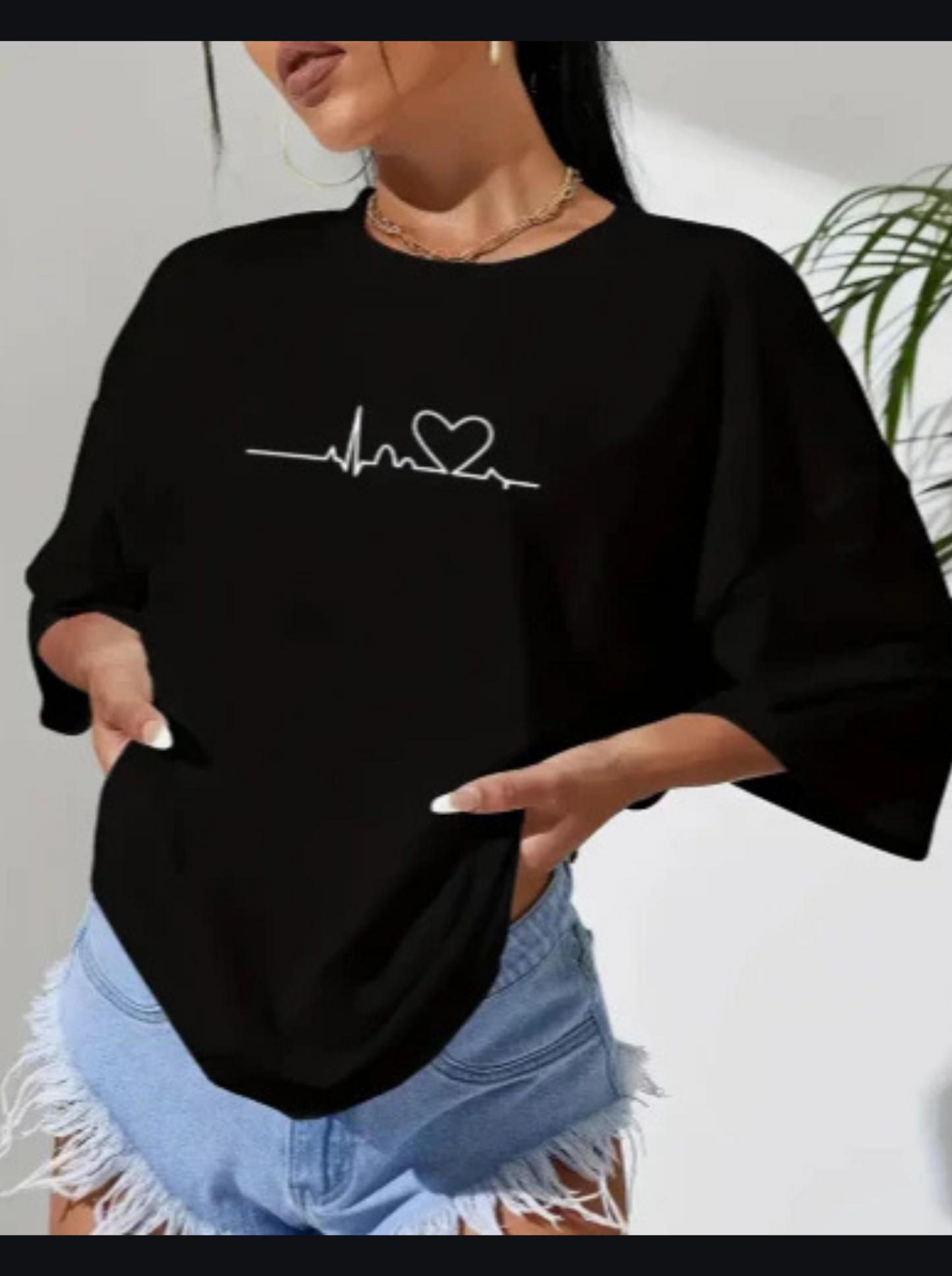 Camisa Camiseta Feminina Oversized Algodão Lançamento