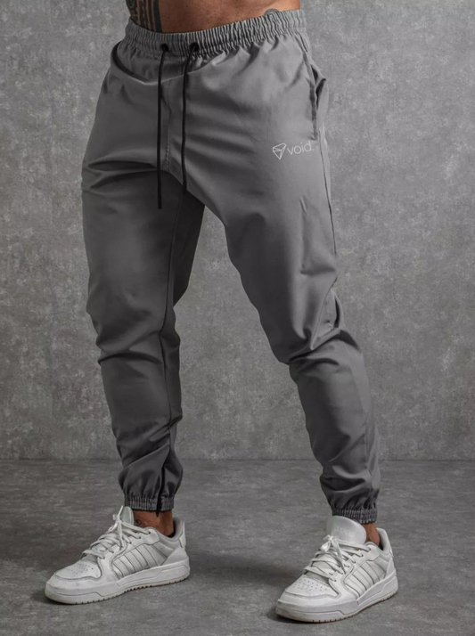 Calça Jogger Tactel com Elastano para Treino Esportiva Masculina Ziper No Punho