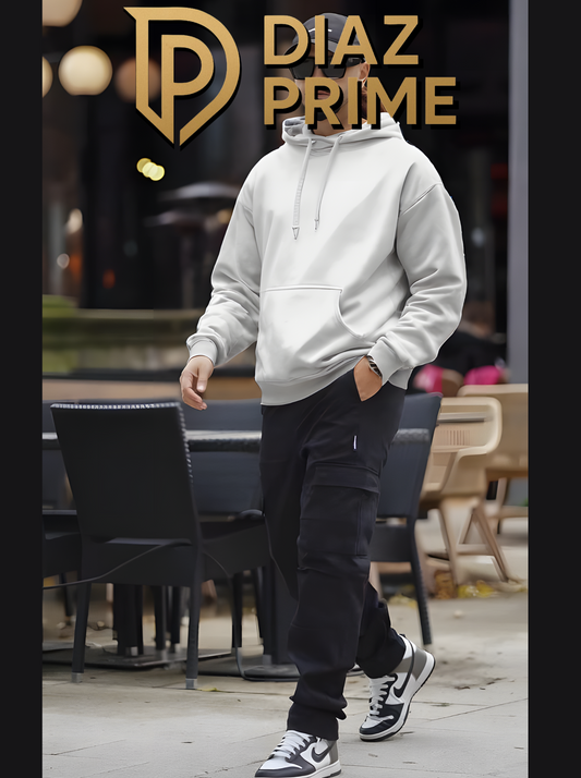 Moletom Liso Unissex com Bolso Canguru – Conforto e Estilo