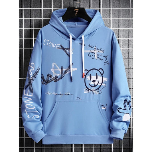 Moletom Canguru Estampa De Cartoons Urso